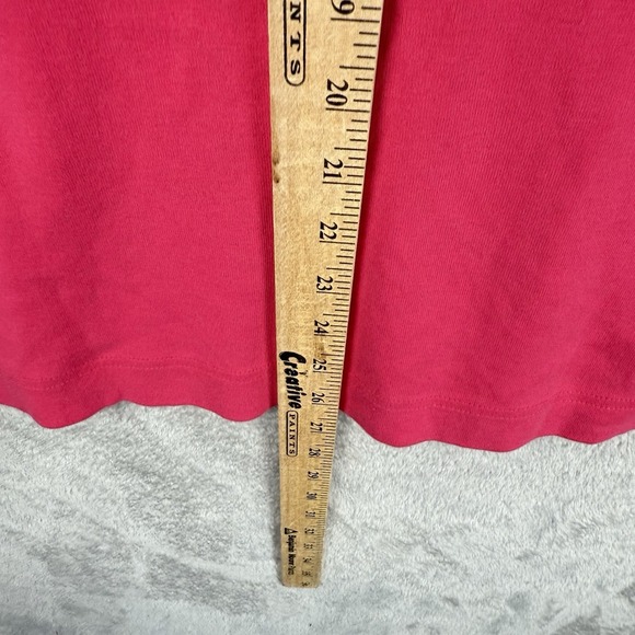 Duluth Trading Co Casual Shirt Lot of 2 Womens 3X Pink Gray Basic Staple Cotton - Picture 9 of 12